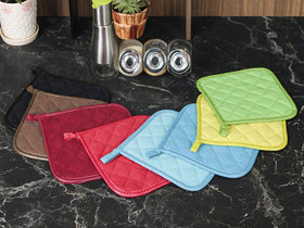 Joyhalo gift-ready pot holders shown as a practical kitchen gift.