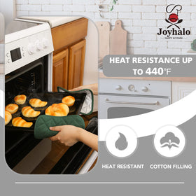 Joyhalo pot holder with hanging loop ready for easy storage