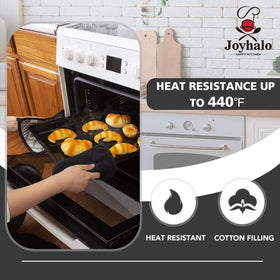 Joyhalo quilted-padding hot pad delivers safe heat handling in the kitchen.