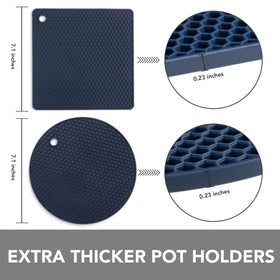 Joyhalo square honeycomb trivet provides reliable heat protection and sturdy grip for pots.