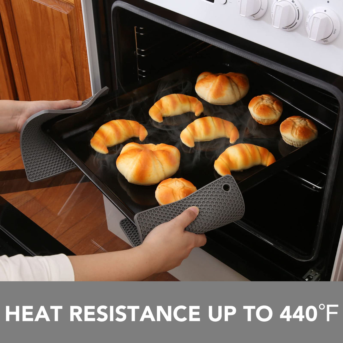 Joyhalo trivet square honeycomb provides reliable heat resistance for pots and pans.