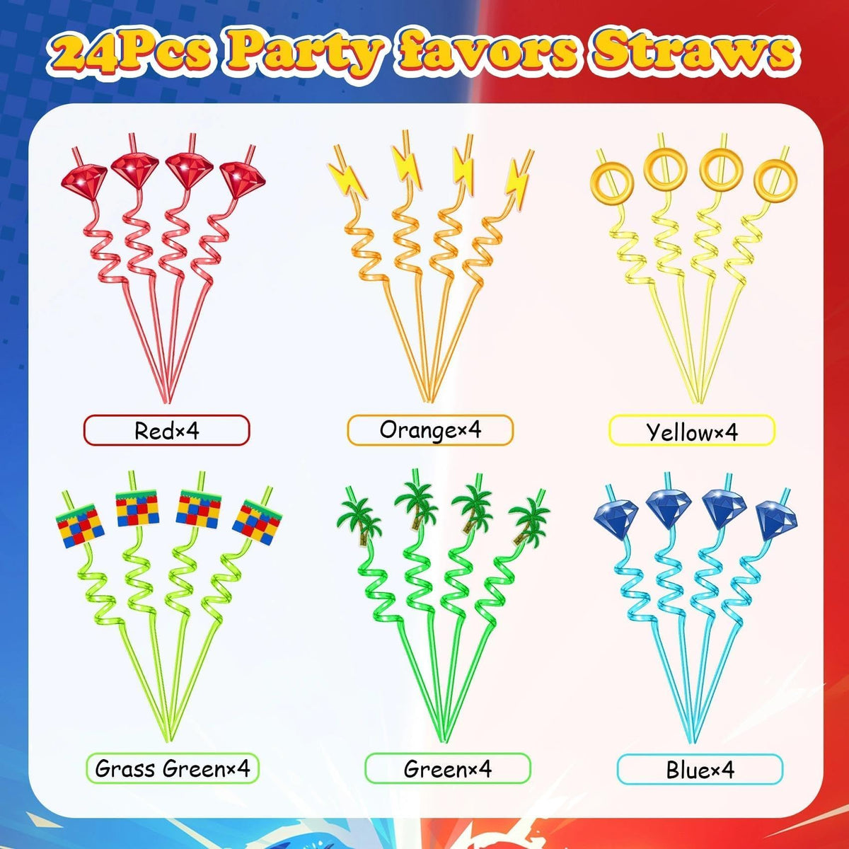 Joyhaven pinata filler straws offer playful surprises for guests.