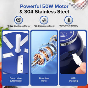 Cleaning brush shows hygienic maintenance with removable parts