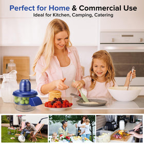 Cordless JOYHILL peeler with rechargeable battery for outdoor use