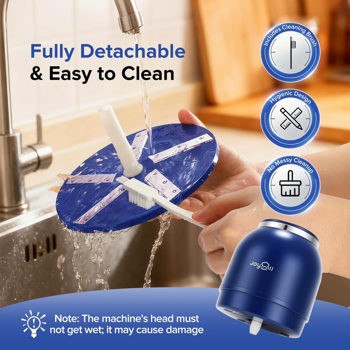 JOYHILL peeler garlic peeling with clean, residue-free results
