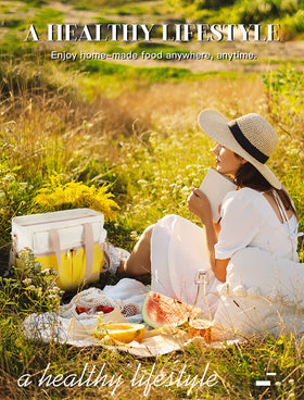JOYHILL Lunch Bag keeps contents cool with reliable insulation and leakproof design.