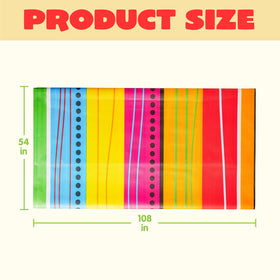 JOYIN taco-night tablecover creates cohesive decor for casual gatherings