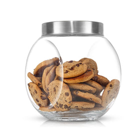 JoyJolt All-Sides cookie jar 75 oz capacity per jar.