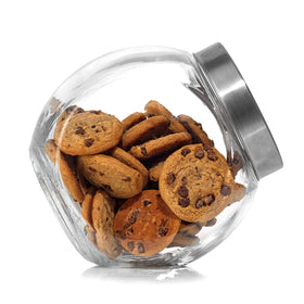 JoyJolt All-Sides cookie jar ships in giftable packaging.