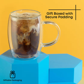 JoyJolt Aroma mug provides heat protection, keeping hands comfortable.