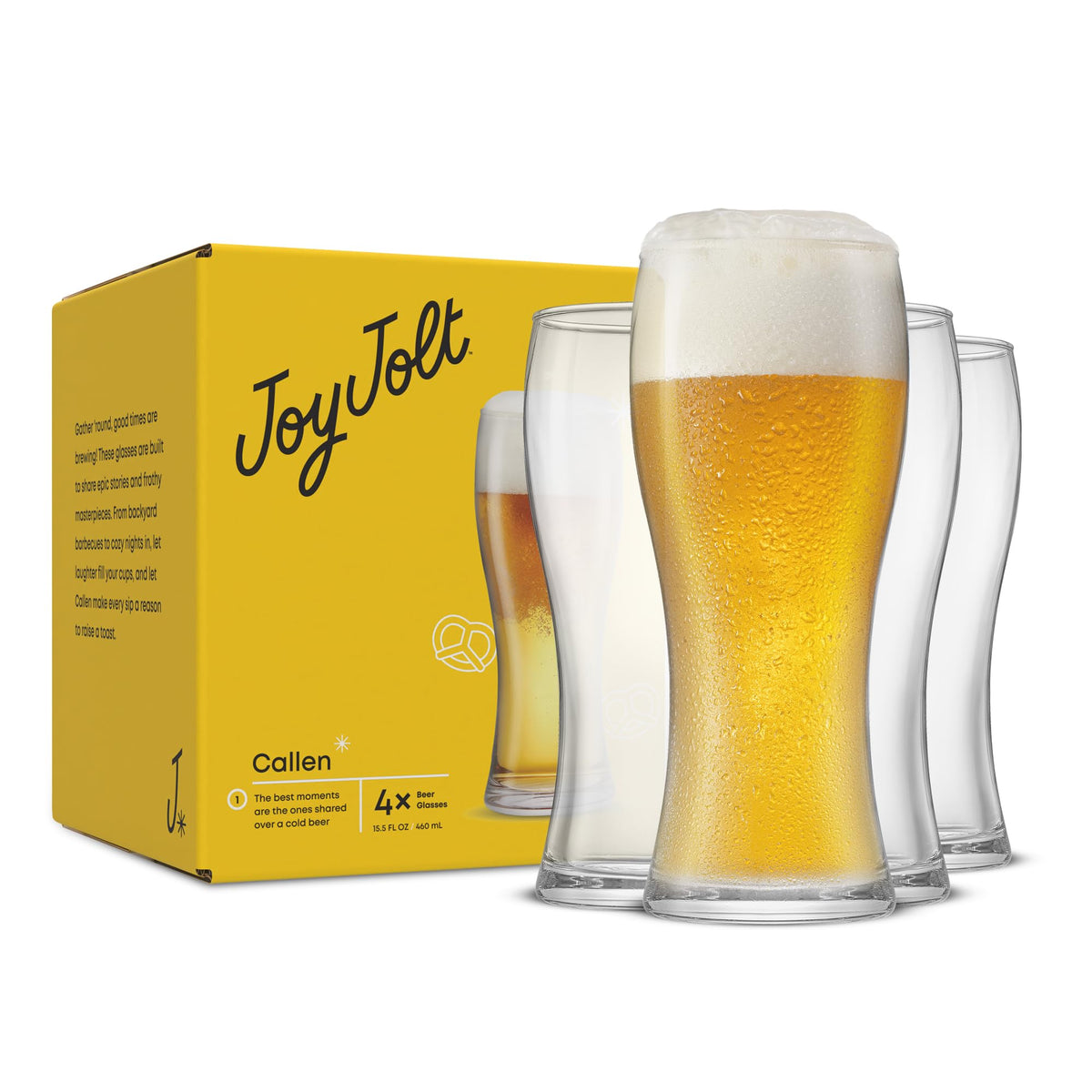 JoyJolt Callen set-of-four glasses complements gatherings with coordinated barware