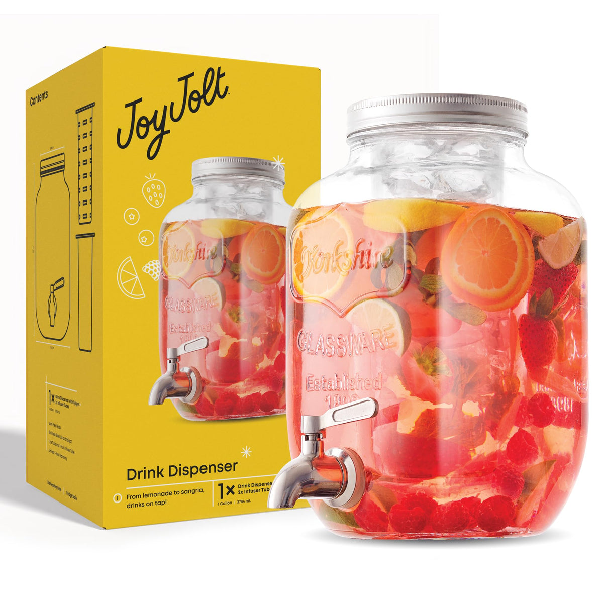 JoyJolt gift box packaging adds premium presentation.