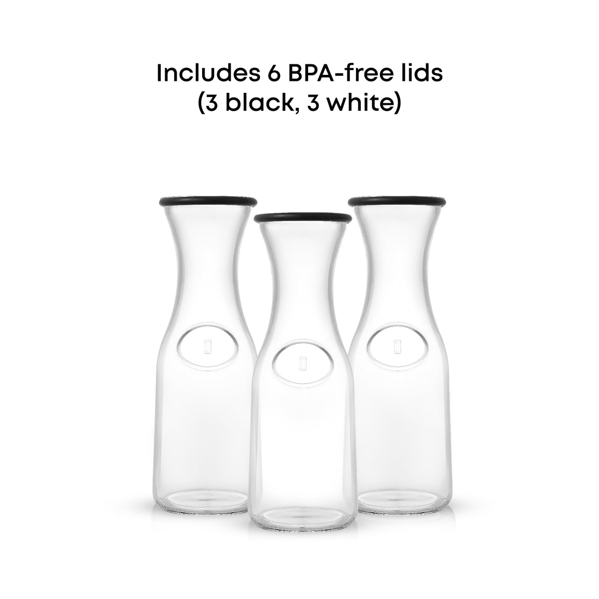 JoyJolt glass carafe fridge fit shows versatile storage under cabinets