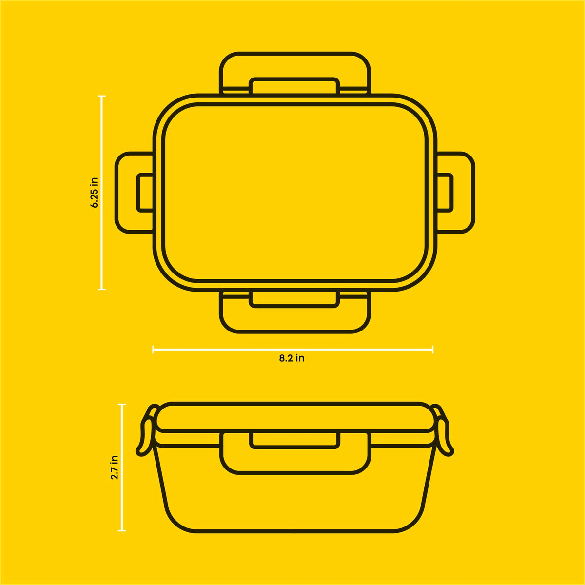 JoyJolt glass storage container with leakproof lid prevents spills for lunches.