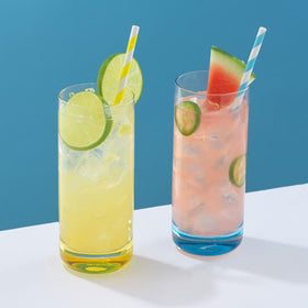 Gift-ready JoyJolt Hue glass set ideal for celebrations and housewarming gifts.