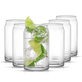 JoyJolt kitchen-dining setup showing stylish glassware for parties.