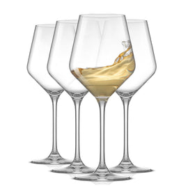 JoyJolt Layla crystal glasses are ideal for daily sipping and celebrations.