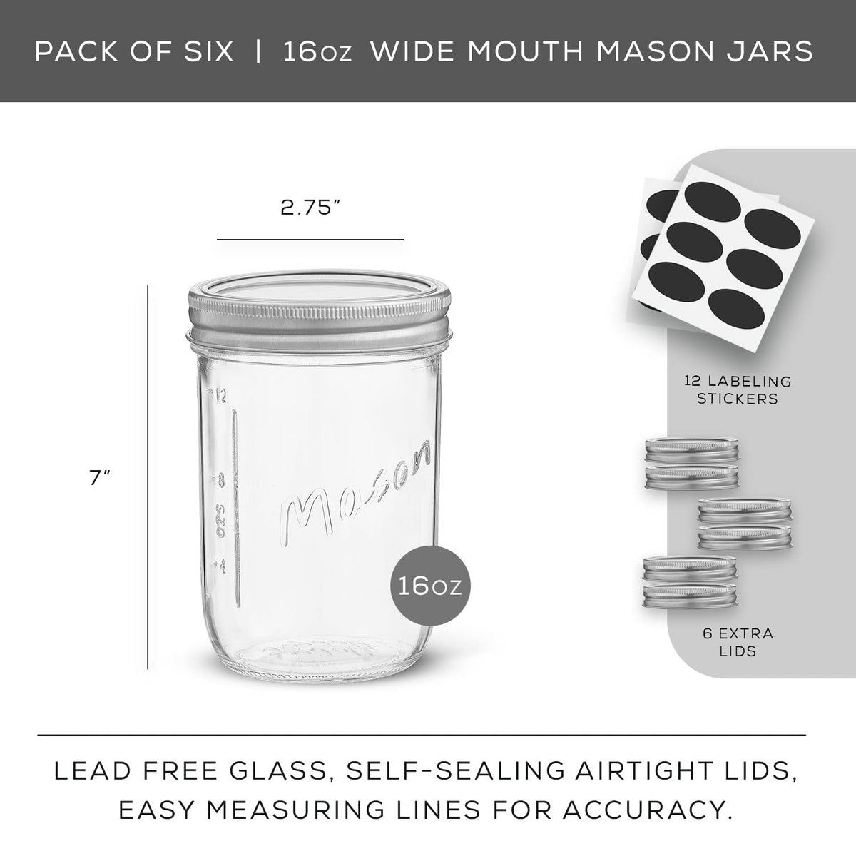 JoyJolt lead-free glass for safe canning and durable reuse