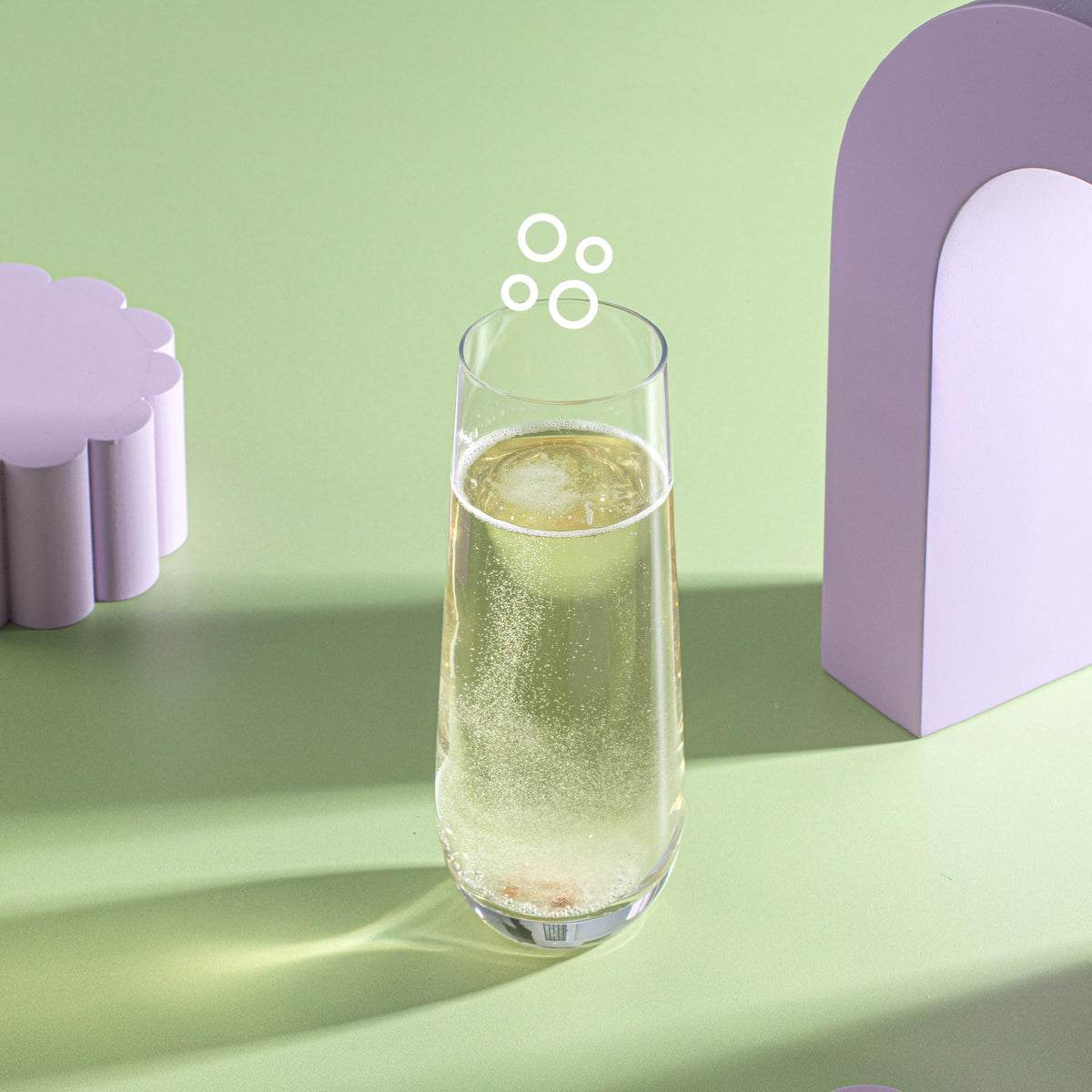 Gift-ready Milo set adds elegance to any toast.