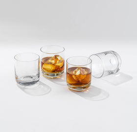 JoyJolt Nova handmade crystal glasses for bubble-free clarity and luxury