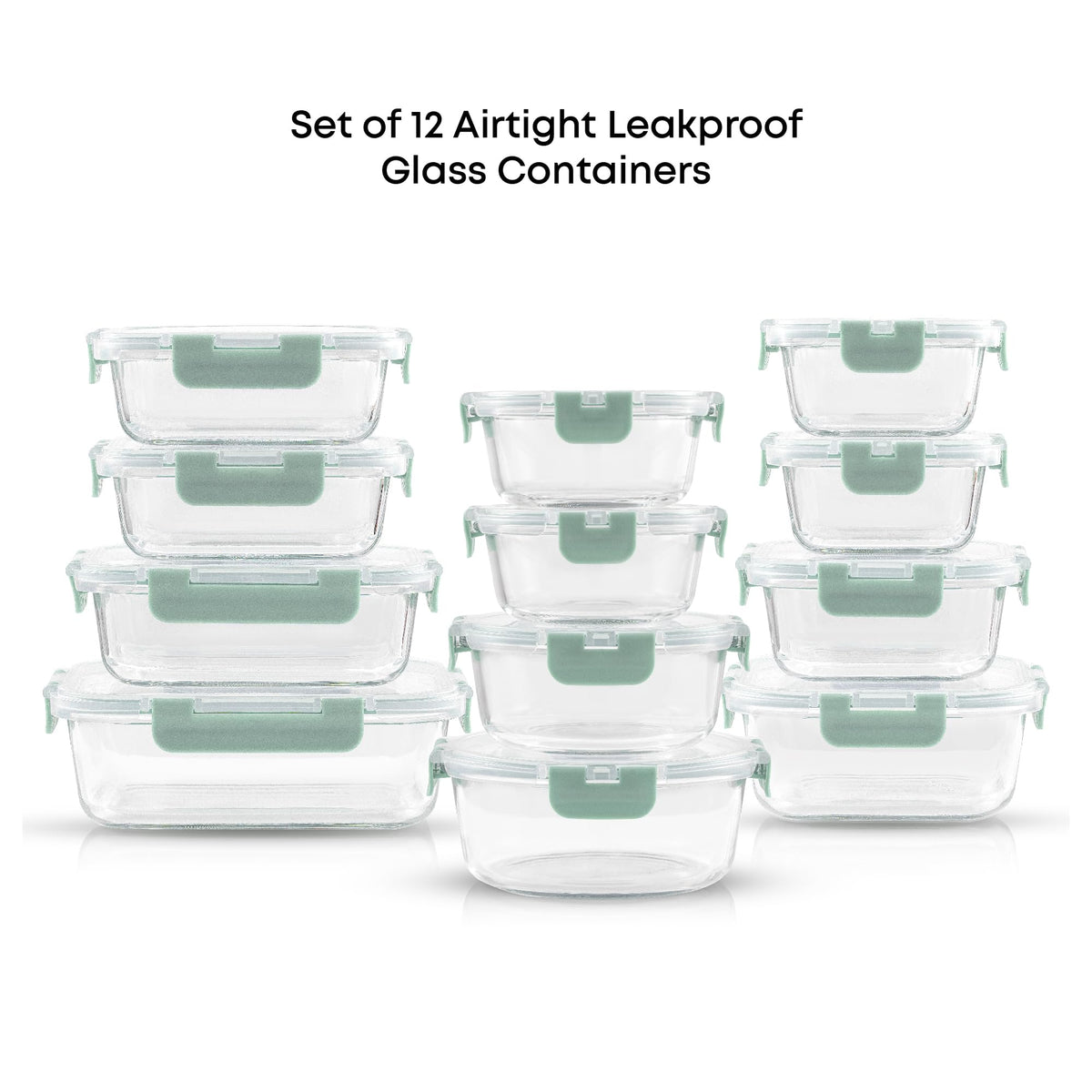 JoyJolt rectangular 12oz container, compact snack storage