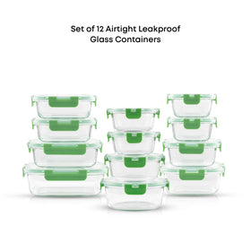 JoyJolt round 13.5oz borosilicate container for small portions