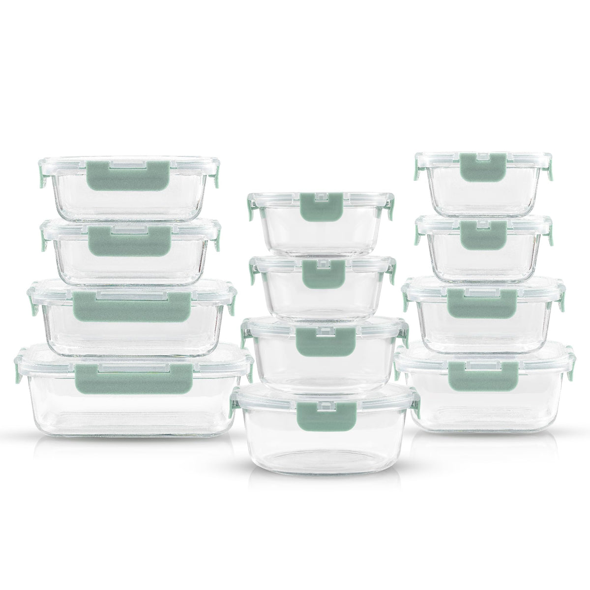 JoyJolt round 21oz container, compact lunch storage