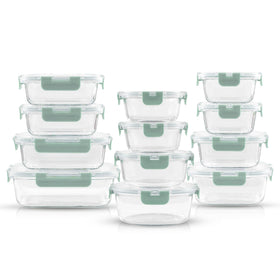 JoyJolt round 21oz container, compact lunch storage