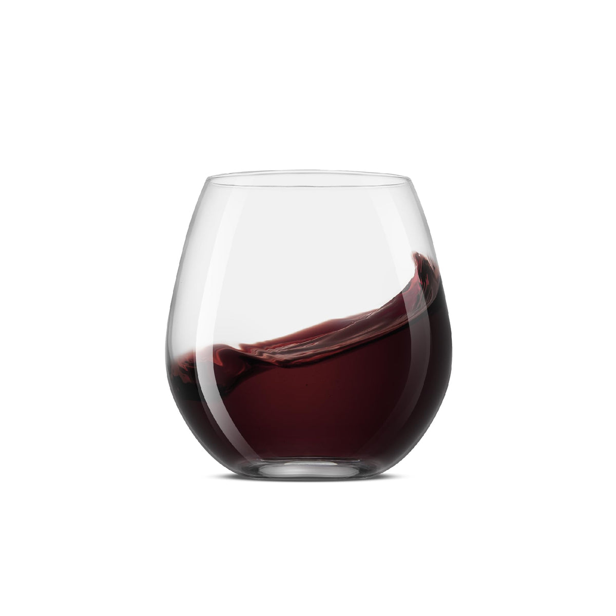 JoyJolt Spirits gift box showcasing a four-piece glass set