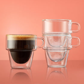 JoyJolt Stoiva lead-free borosilicate glass offers durability.