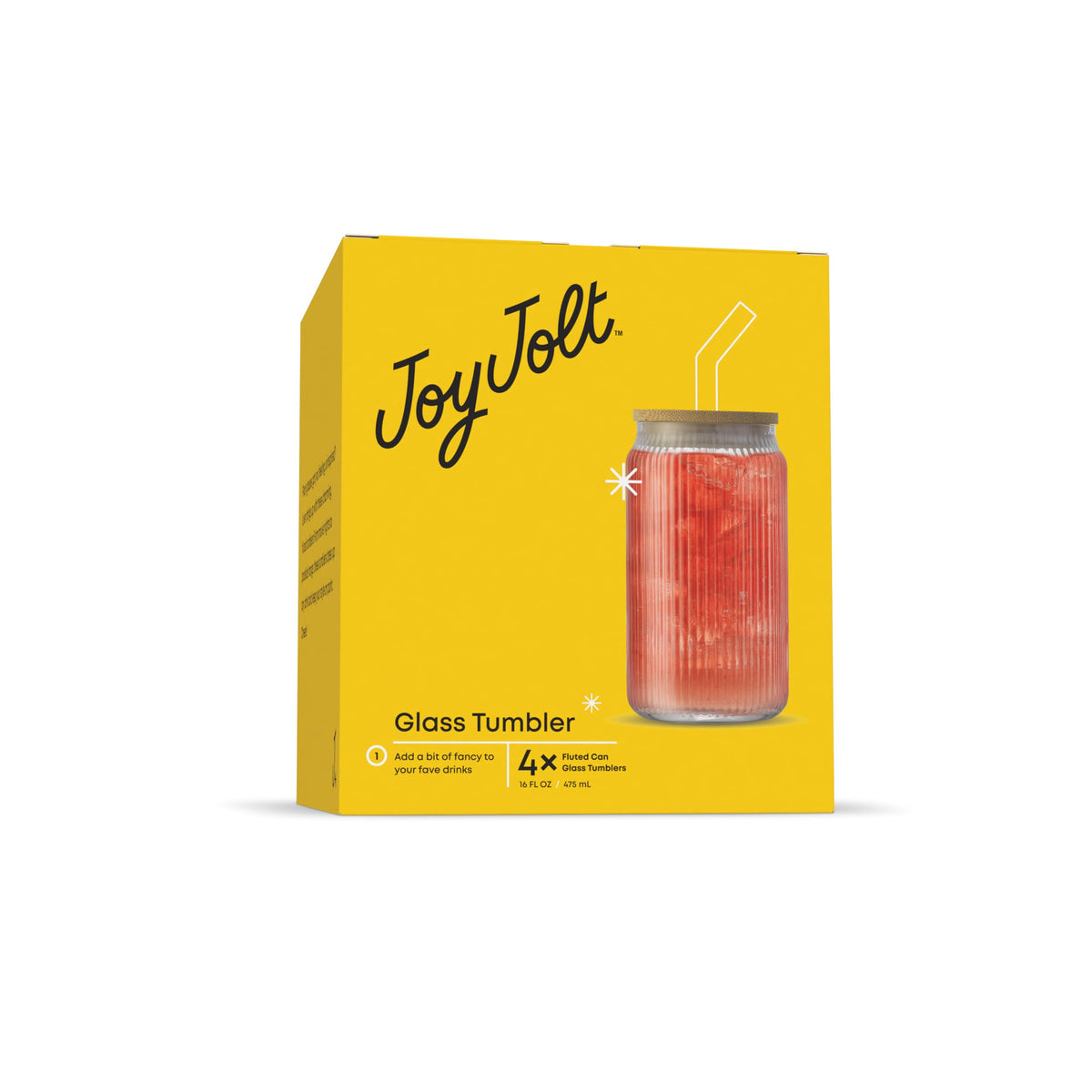 JoyJolt 1-year warranty adds peace of mind for glassware.