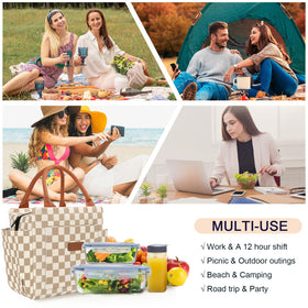 Joymee lunch bag full-use scene ideal for work or travel