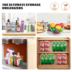 Joymeezo clear bin garage tools simplifies tool storage.