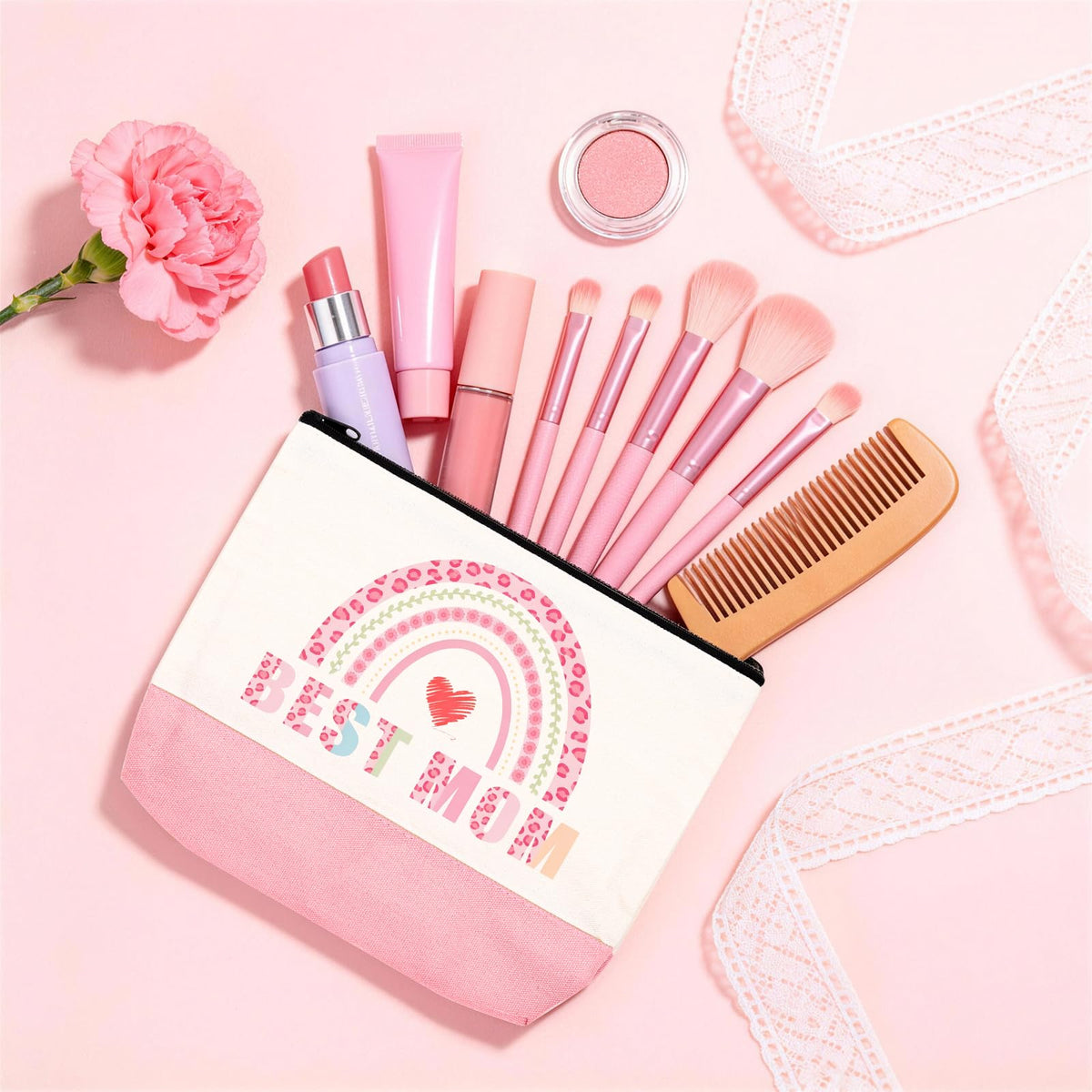 Joyofun Best Mom Ever Gift Facial Roller—refreshing tool for skincare routines.