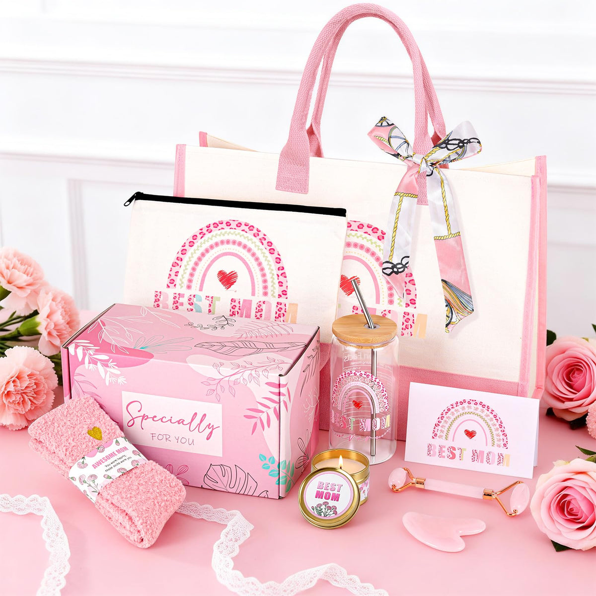 Joyofun Best Mom Ever Gift Unboxing Scene—presented for a polished reveal.