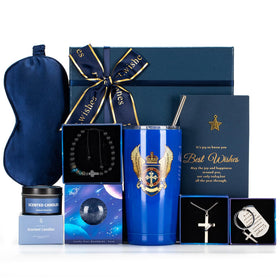 Joyofun tumbler in gift box keeps drinks at the right temperature.