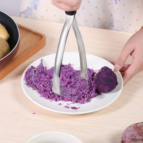 Joyoldelf multi-use kitchen masher suitable for potatoes vegetables and fruit