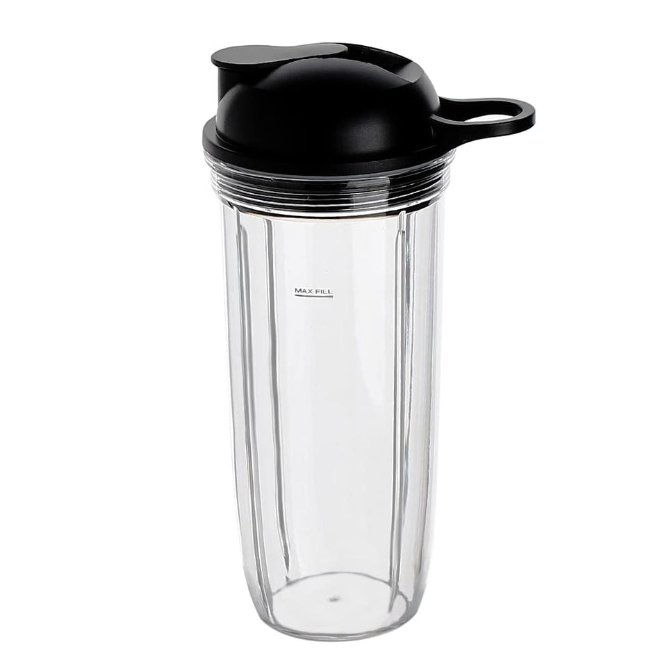 Joyparts 32oz cup with To-Go lid for NutriBullet, ideal for on the go smoothies.