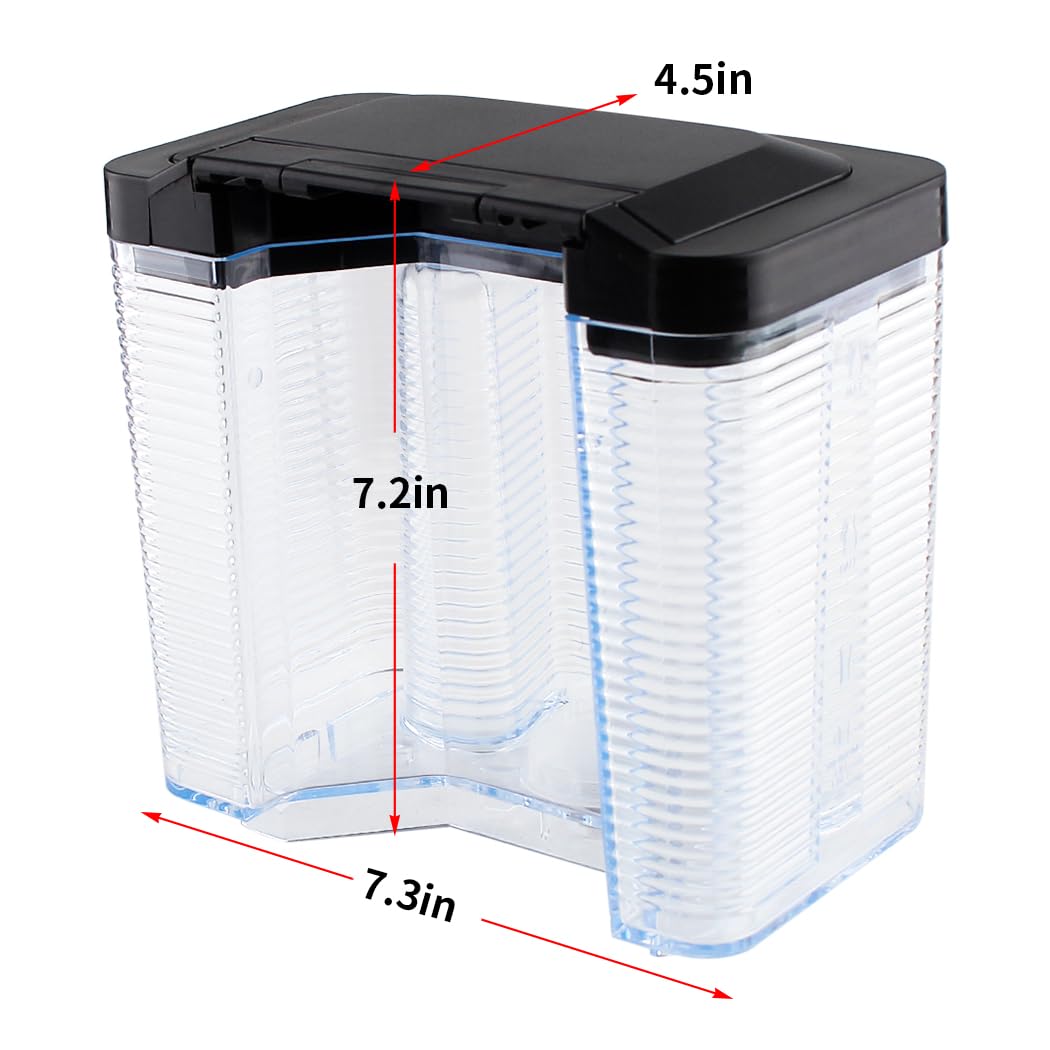 Joyparts water reservoir with flip-top lid for Ninja CM305, quick refills and spill prevention.