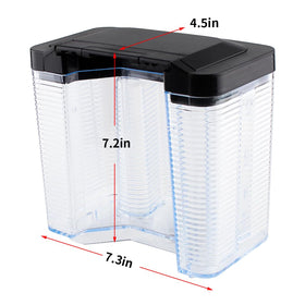 Joyparts water reservoir with flip-top lid for Ninja CM305, quick refills and spill prevention.