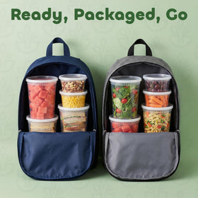 JoyServe dishwasher-safe deli containers simplify cleaning after use.