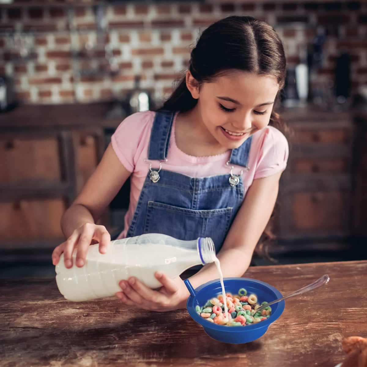 JoyServe stackable bowls save space when stored