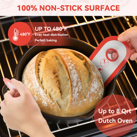 Joyyy bread release image showing easy lift and intact dough structure.