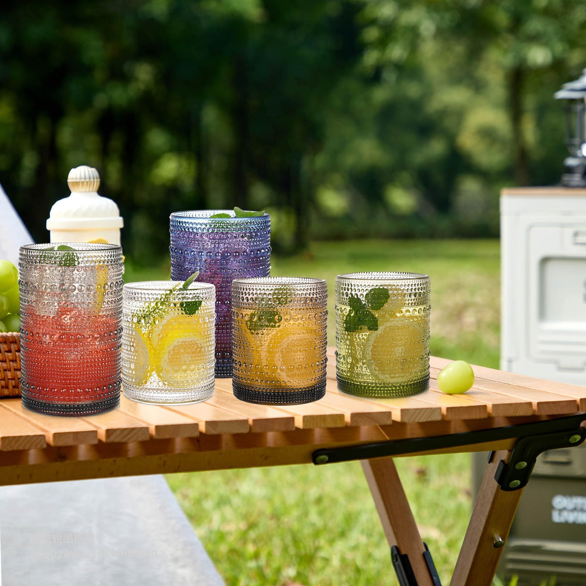 JPPSUJJ Durable safe glass for family meals and hosting