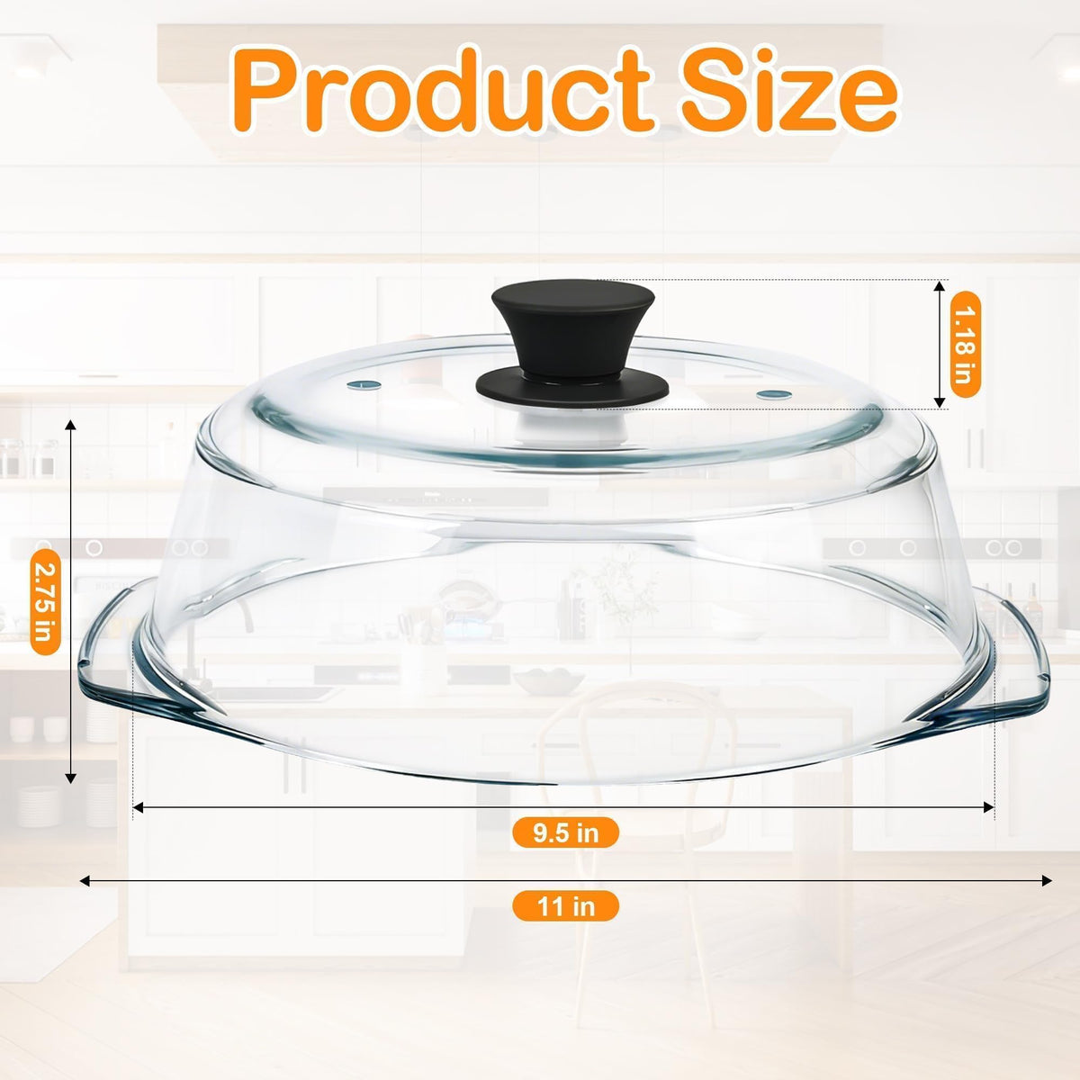 JPPSUJJ dishwasher-safe lid simplifies cleanup after meal prep