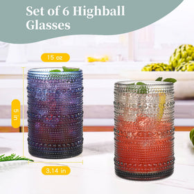 JPPSUJJ hand holding a lead-free glass for everyday drinks.