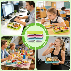 Durable SUS304 stainless steel Jrisbo snack box