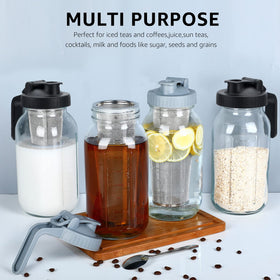Jrssae dishwasher-safe parts simplify cleanup after refreshing cold brew.