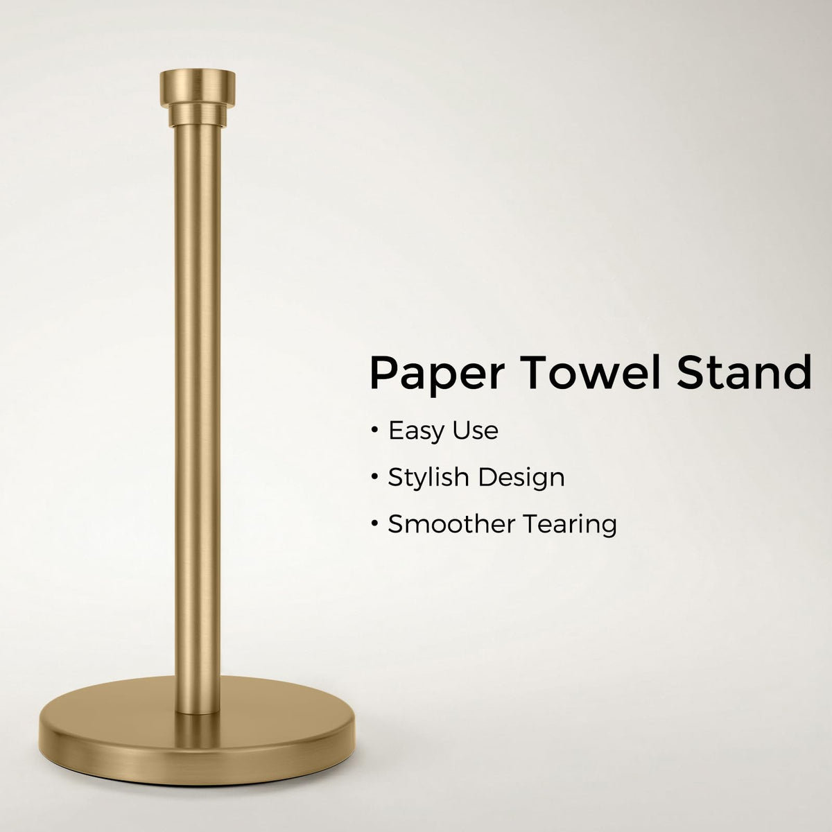 JRZOO weighted base provides stability for one-handed tearing during cooking.