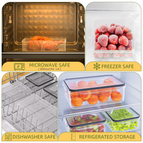 JSCARES dishwasher-safe and freezer-safe plastics simplify cleanup and storage.